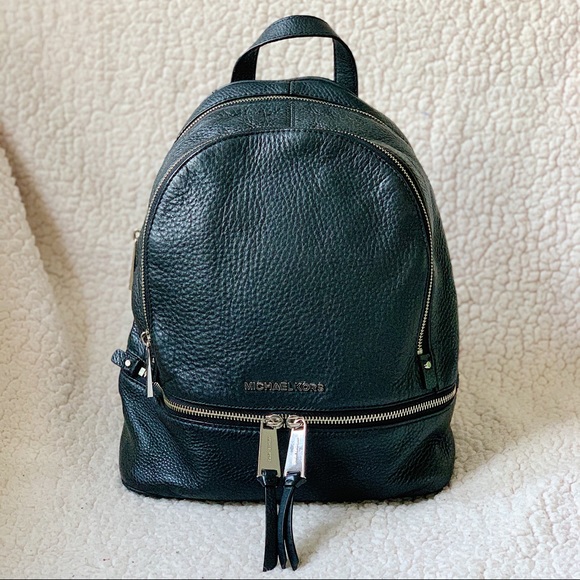 MICHAEL Michael Kors Handbags - 🚫SOLD🚫 MICHAEL KORS Black Rhea Medium Backpack